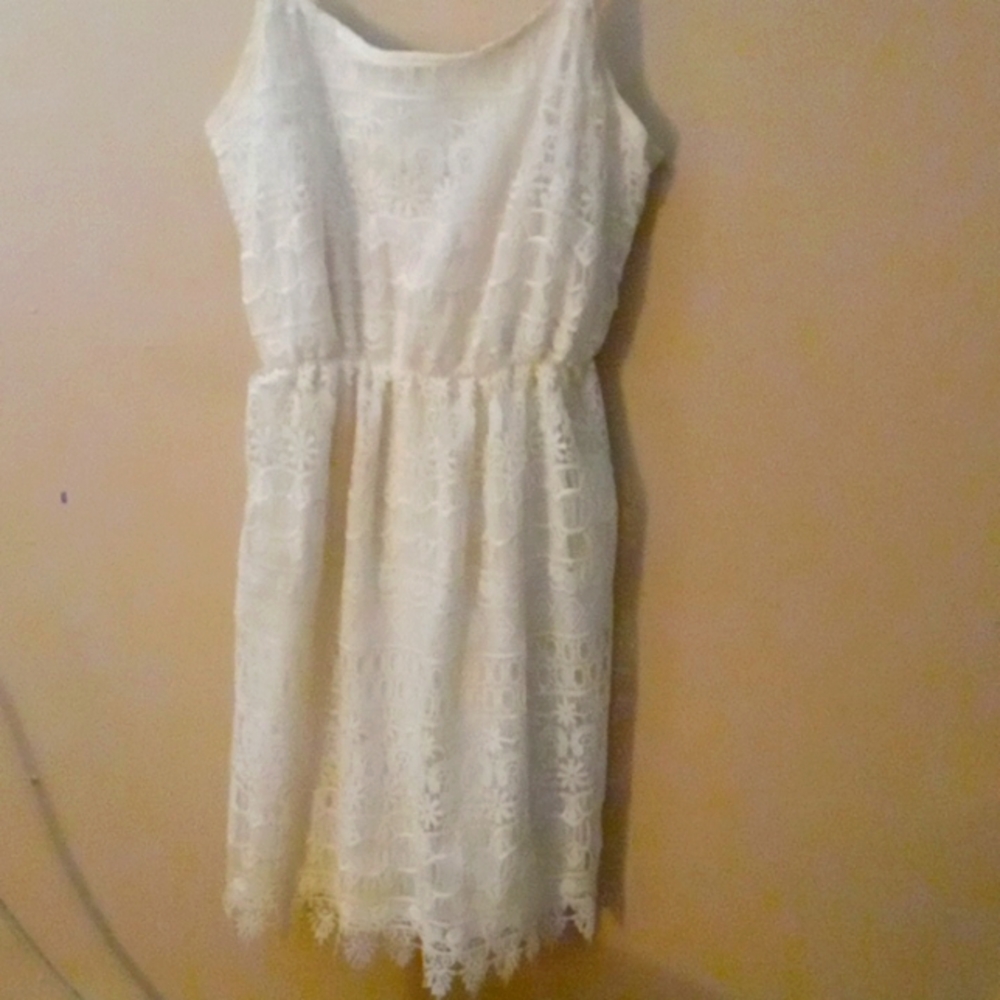 White dress